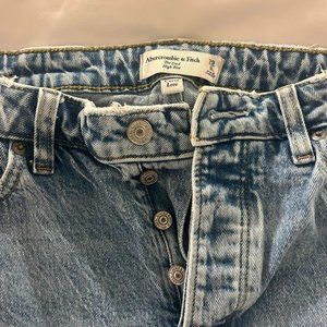 Abercrombie Dad High Rise Jeans Curve Love